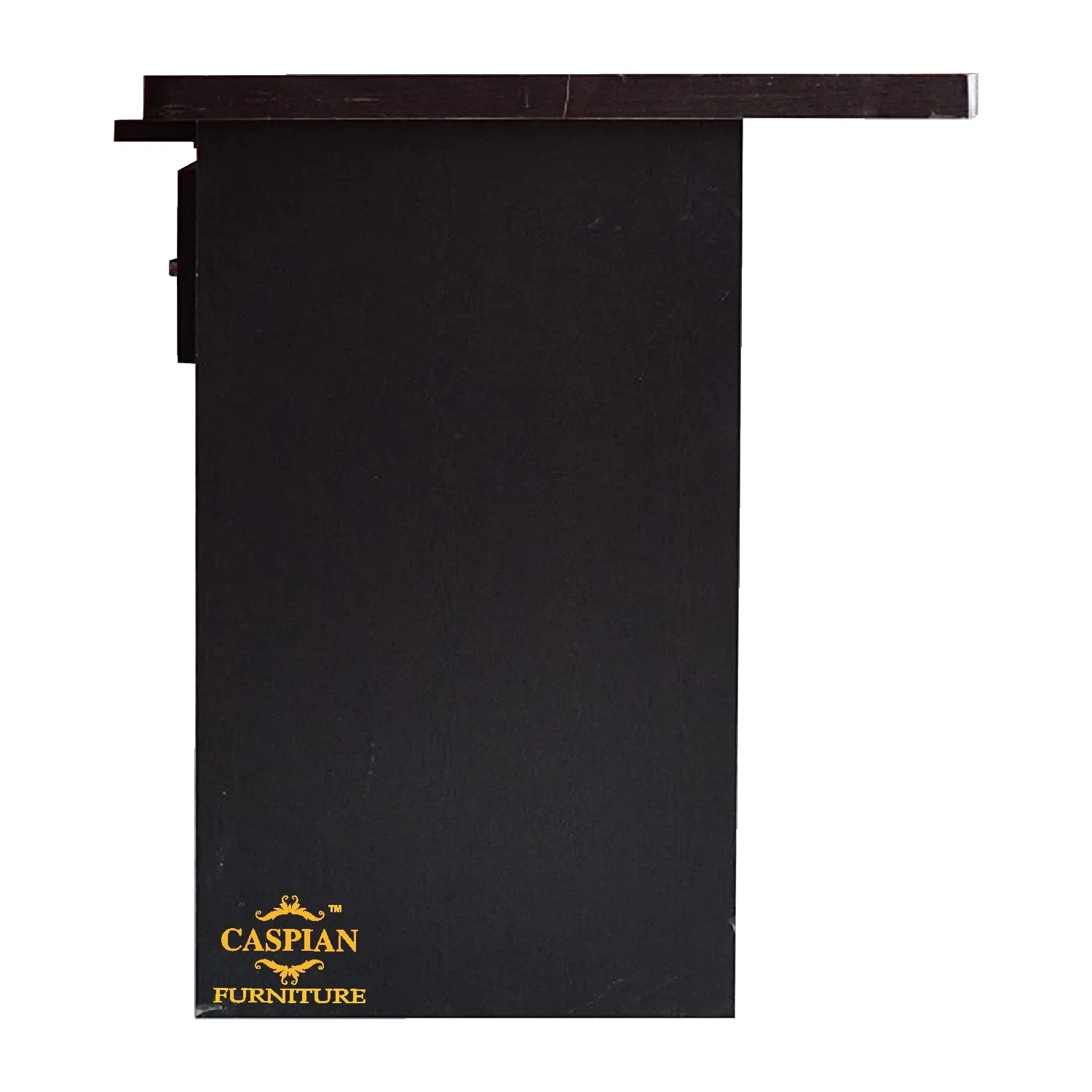 Home & Office Table/Study Table in Brick Texture with Drawer and Shelves | Work from Home Table | Size 48 x 24 x 30 inches | 4 Feets Table - Image 5