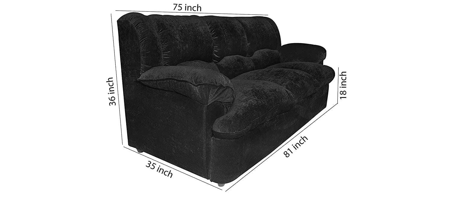 5 Seater Sofa Set (3+1+1) - Image 3