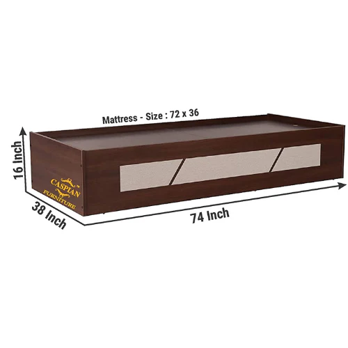 Engineered Wood Single Bed Cum Deewan || Wooden Box Bed - Image 9