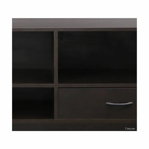Engineered Wood TV UNIT (60 inches) | LCD Base with Drawer and Open Shelves for SetTop Box - Image 3