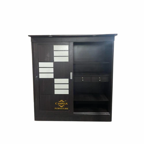 Wardrobe with Sliding Door for Bedroom | Cupboard with 2 Sliding Doors | 4 Door Wardrobe - Image 3