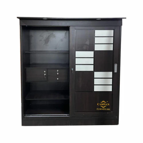 Wardrobe with Sliding Door for Bedroom | Cupboard with 2 Sliding Doors | 4 Door Wardrobe - Image 5