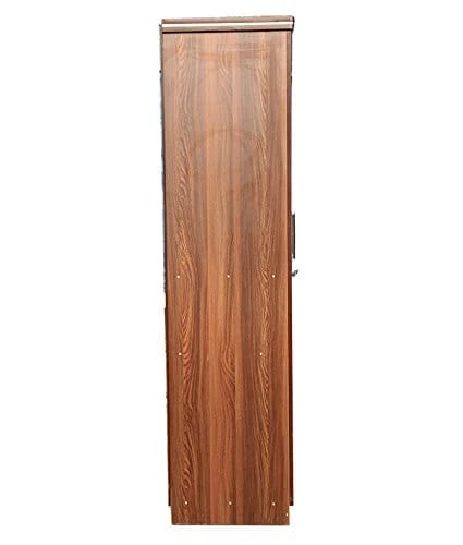 3 Door Wardrobe With Mirror(Material-Engineereed Wood,Color-Brown) - Image 4