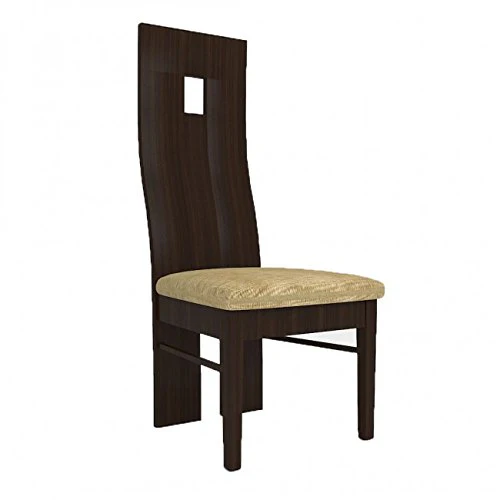 4 Seater Glass Table Top with Criss Cross Design Dinning Set. - Image 3