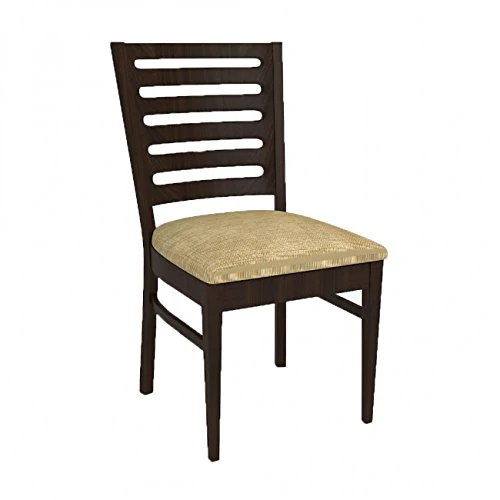 6 Seater Ladder Styled Dinning Set with Glass Table Top. - Image 4