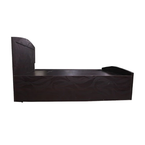 Black King Size Textured Bed with Storage - Image 5