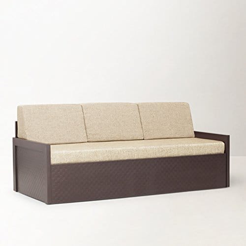 Cube Textured Sofa Cum Bed - Image 4