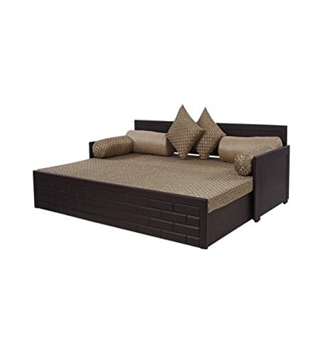 Brick Textured Sofa Cum Bed - Image 3