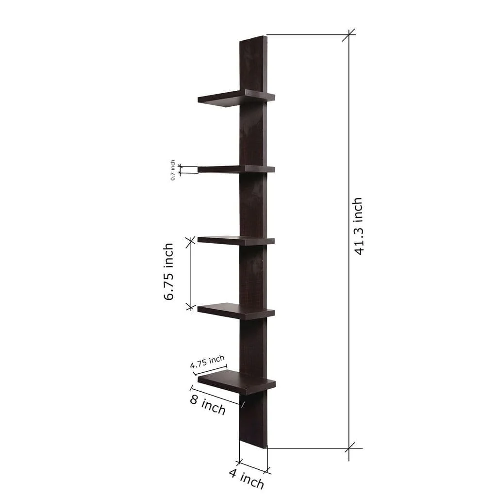 Ladder Styled Floating Wall Shelves - Image 4