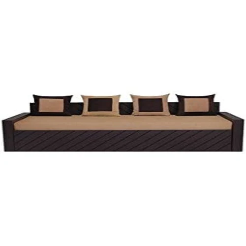 Wooden Elegant Sofa Cum Bed, Standard Size - Image 3